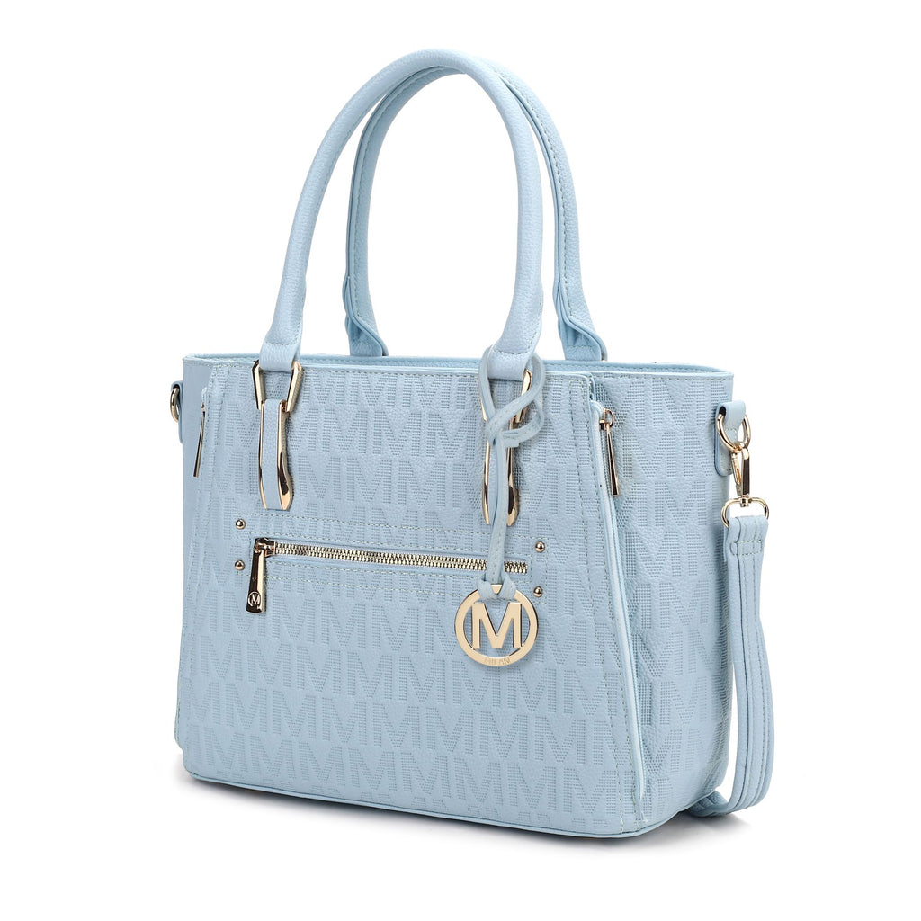 MKF Collection Cairo M Signature Satchel Handbag by Mia k