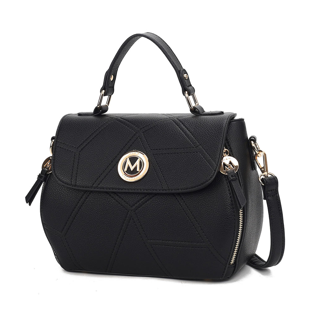 MKF Collection Clementine Vegan Leather Women Satchel Bag by Mia K
