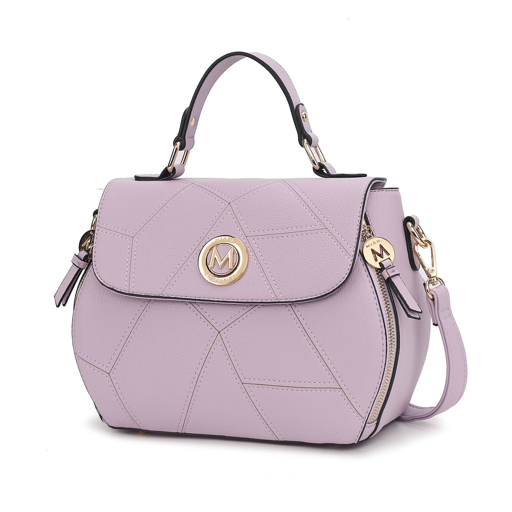 MKF Collection Clementine Vegan Leather Women Satchel Bag by Mia K