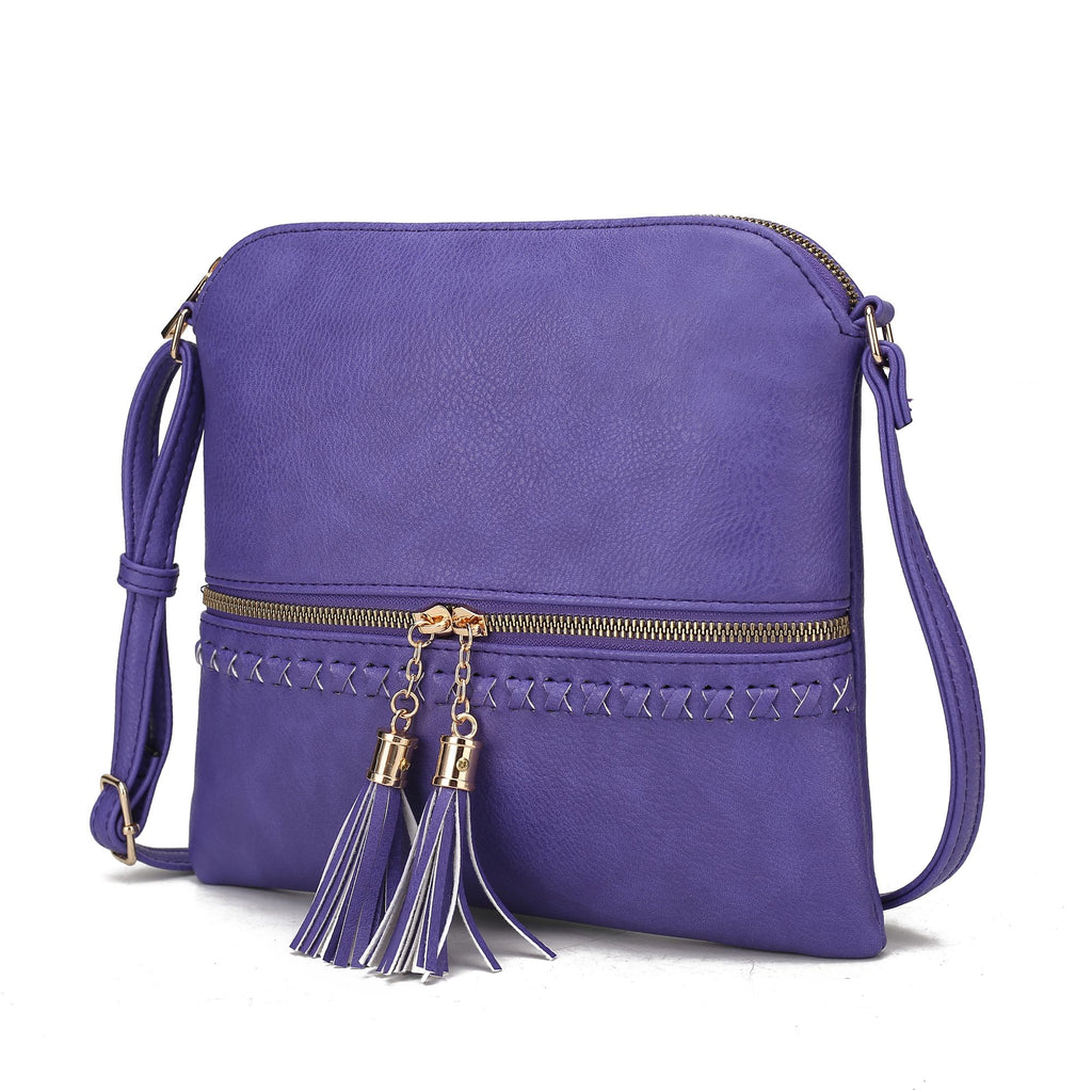 MKF Collection Corina Crossbody Handbag Vegan Leather Womens by Mia k