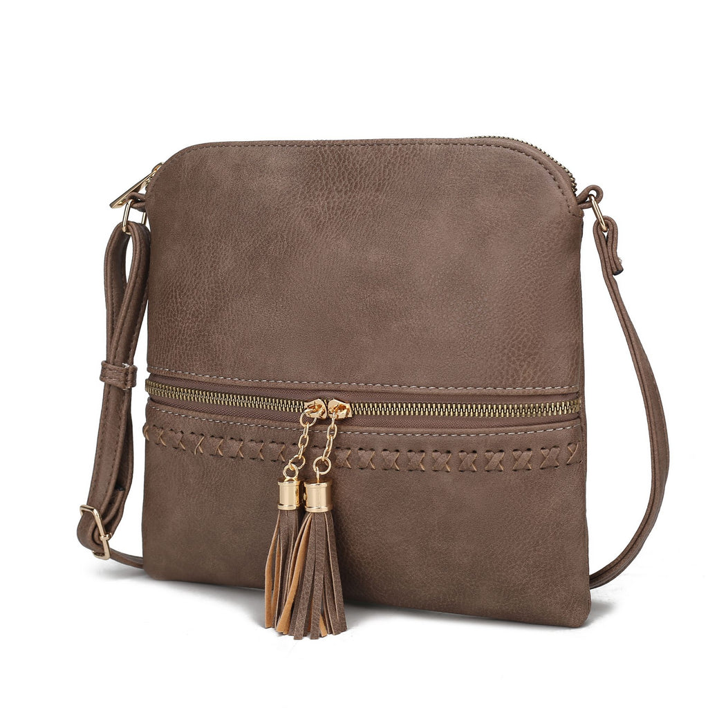 MKF Collection Corina Crossbody Handbag Vegan Leather Womens by Mia k