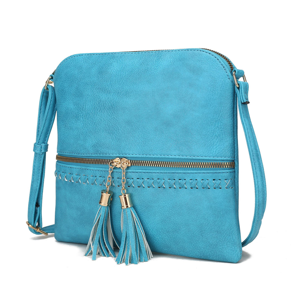 MKF Collection Corina Crossbody Handbag Vegan Leather Womens by Mia k