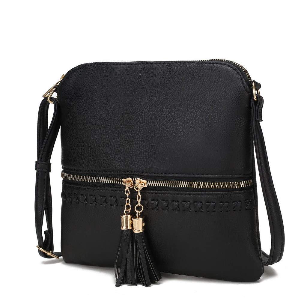 MKF Collection Corina Crossbody Handbag Vegan Leather Womens by Mia k