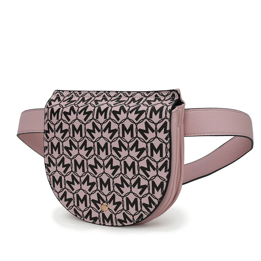 MKF Collection Daksha Signature Half Moon Belt Waist Bag by Mia K