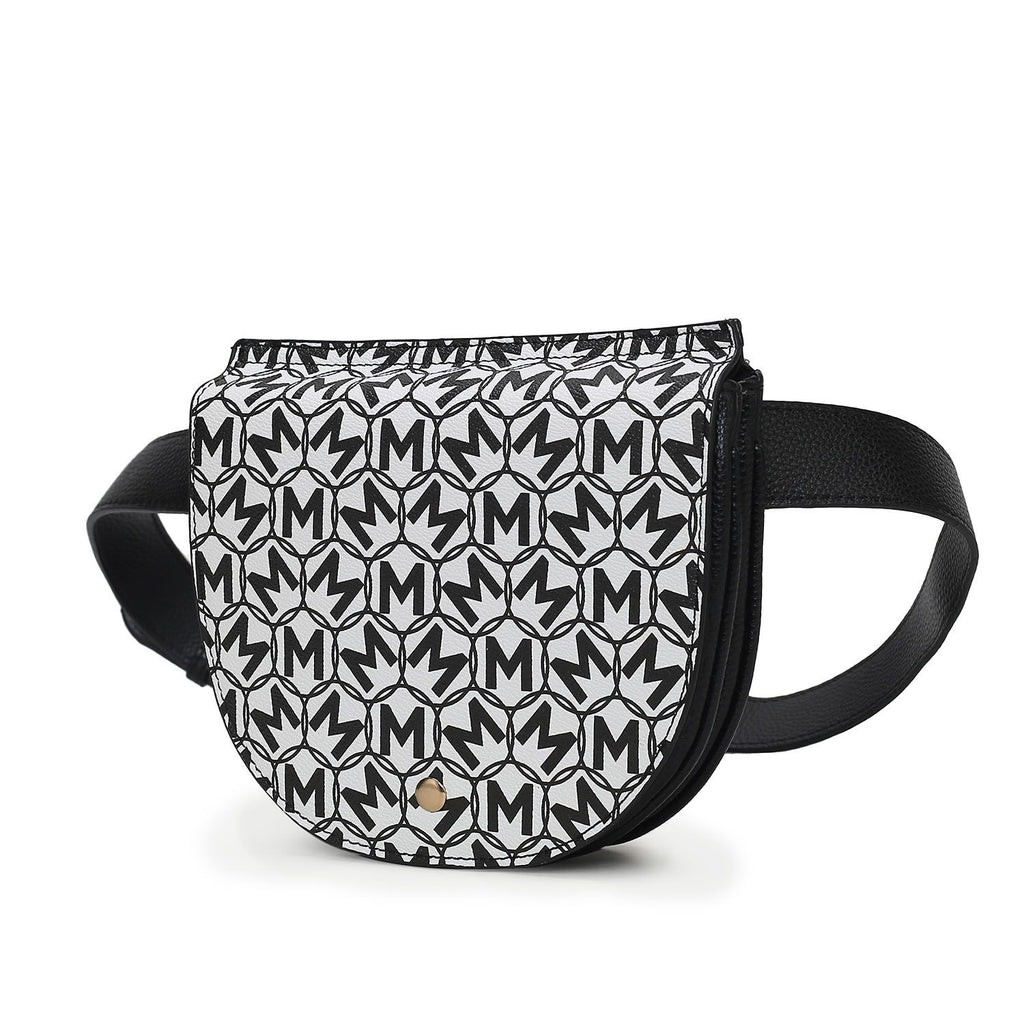 MKF Collection Daksha Signature Half Moon Belt Waist Bag by Mia K