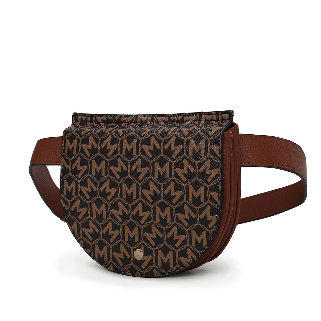 MKF Collection Daksha Signature Half Moon Belt Waist Bag by Mia K