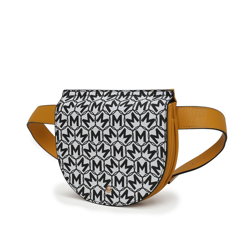 MKF Collection Daksha Signature Half Moon Belt Waist Bag by Mia K