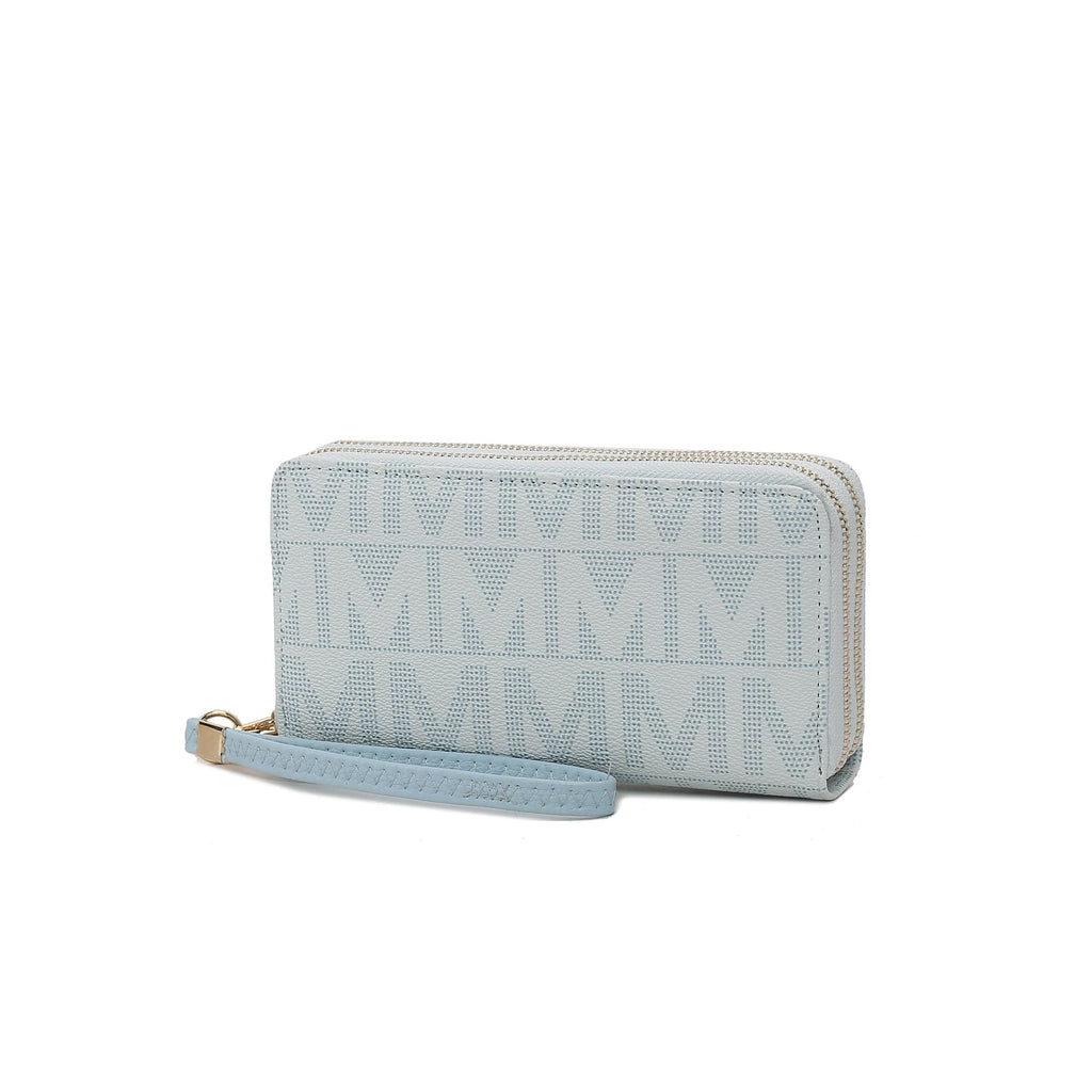 MKF Collection Danielle Milan M Signature Wallet Wristlet by Mia k
