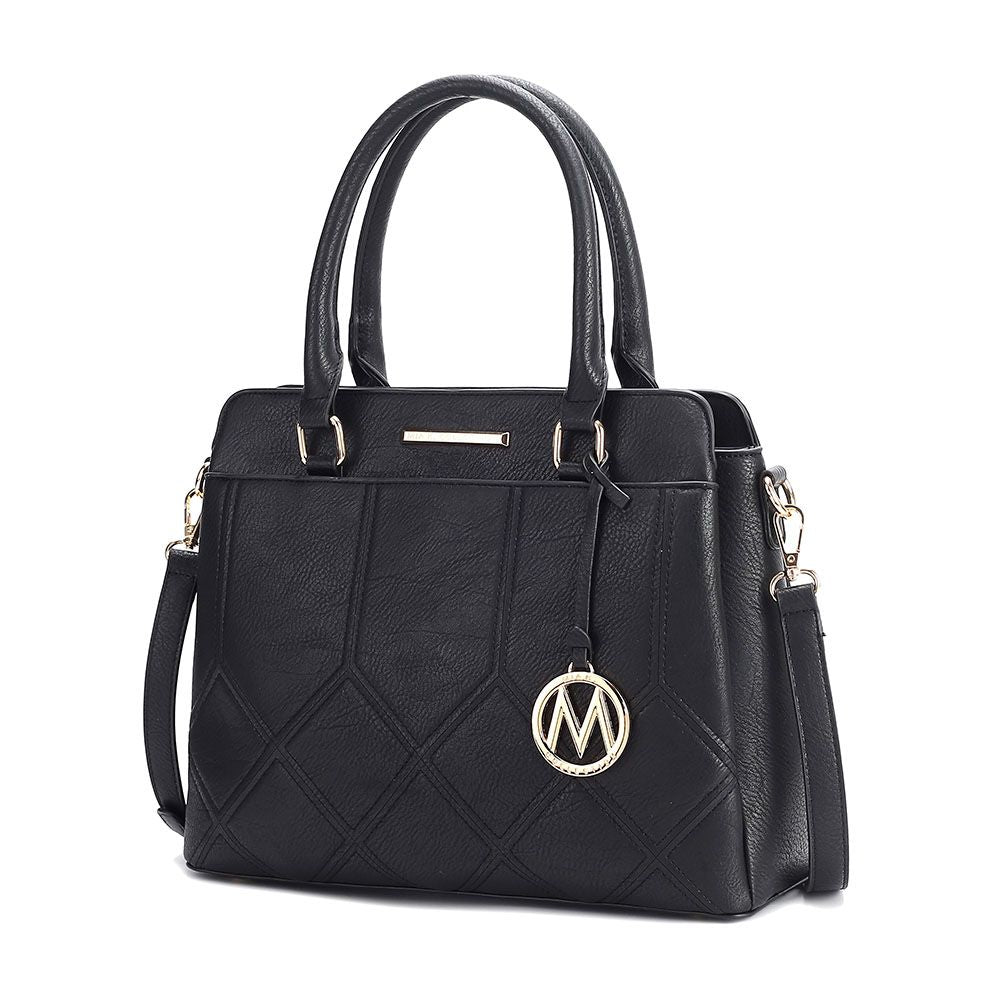 MKF Collection Elodie Triple Compartment Women's Tote Bag by Mia k