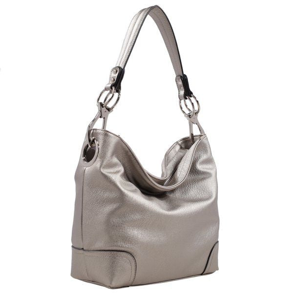 MKF Collection Emily Soft Vegan Leather Hobo Bag by Mia K