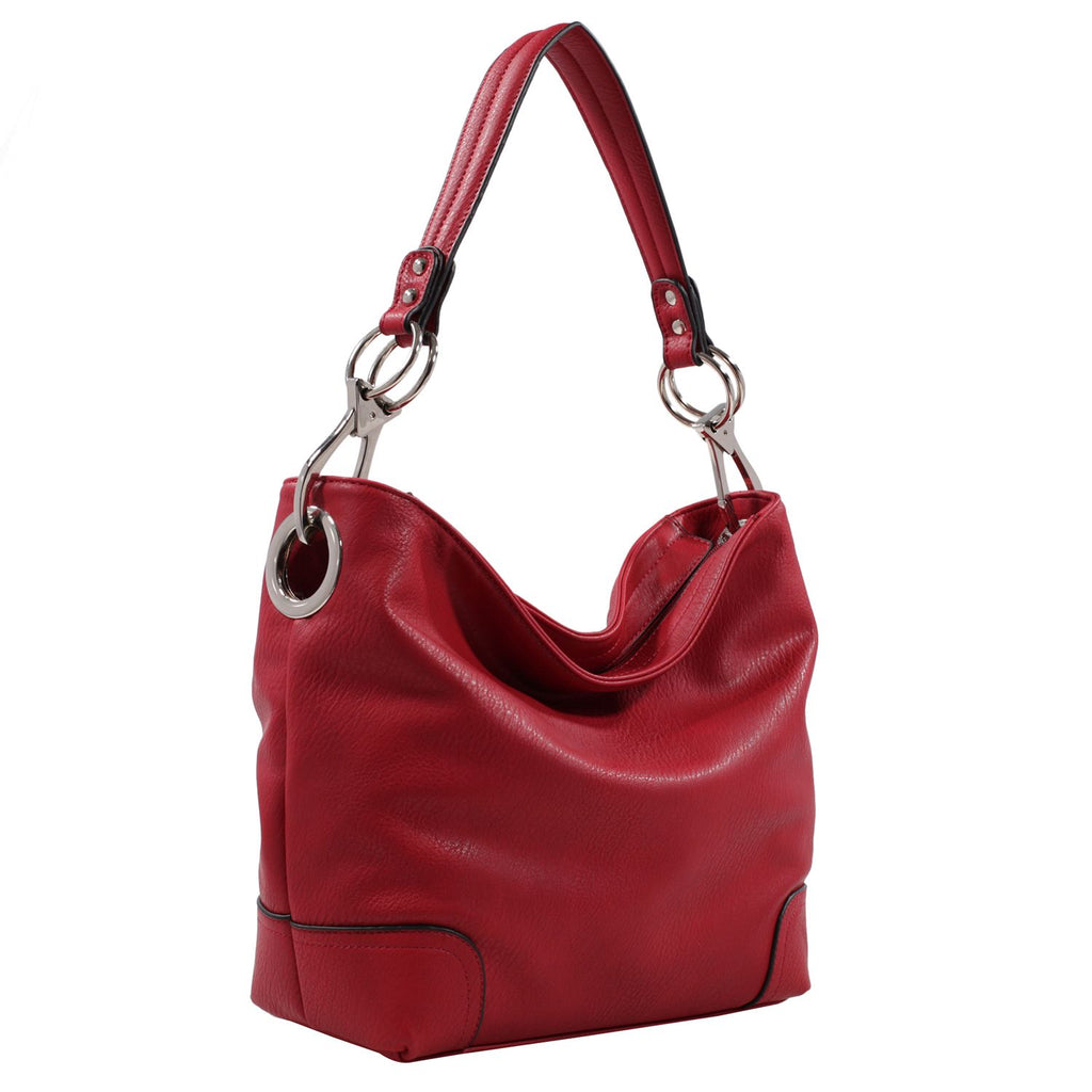 MKF Collection Emily Soft Vegan Leather Hobo Bag by Mia K