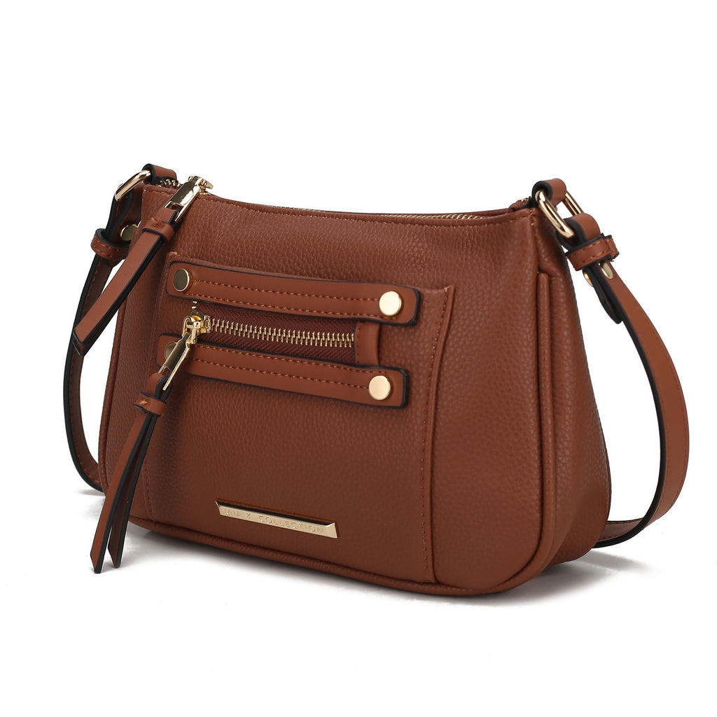 MKF Collection Essie Crossbody Handbag Vegn Leather by Mia k