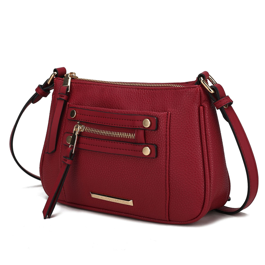 MKF Collection Essie Crossbody Handbag Vegn Leather by Mia k
