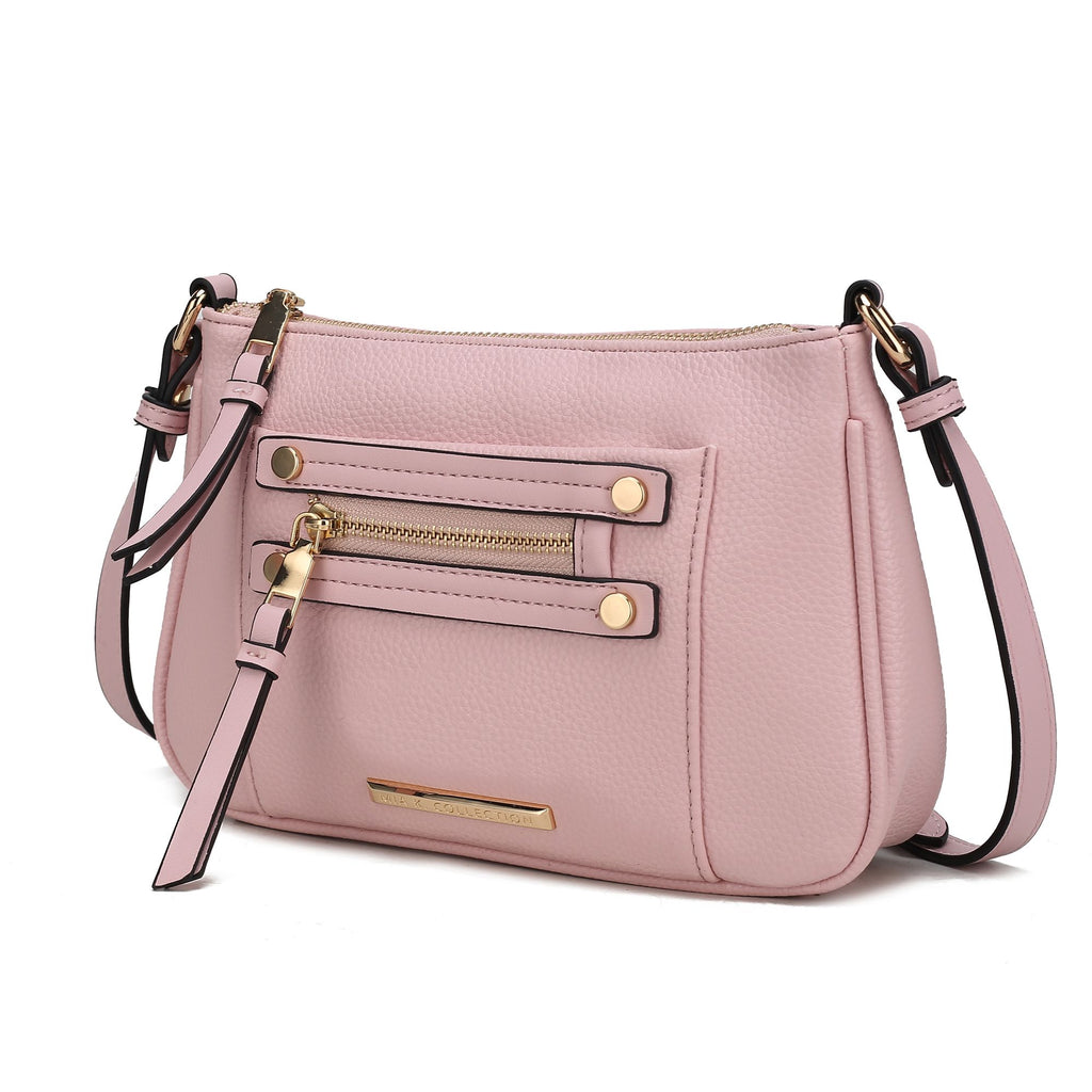 MKF Collection Essie Crossbody Handbag Vegn Leather by Mia k