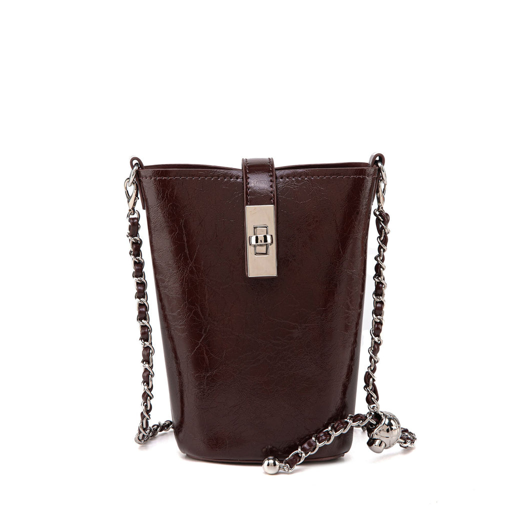 MKF Collection Evelina Mini Bucket Shoulder Bag by Mia K