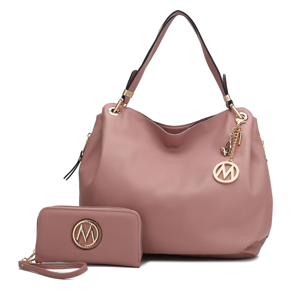 MKF Collection Fabienne Hobo Bag with Wallet by Mia k