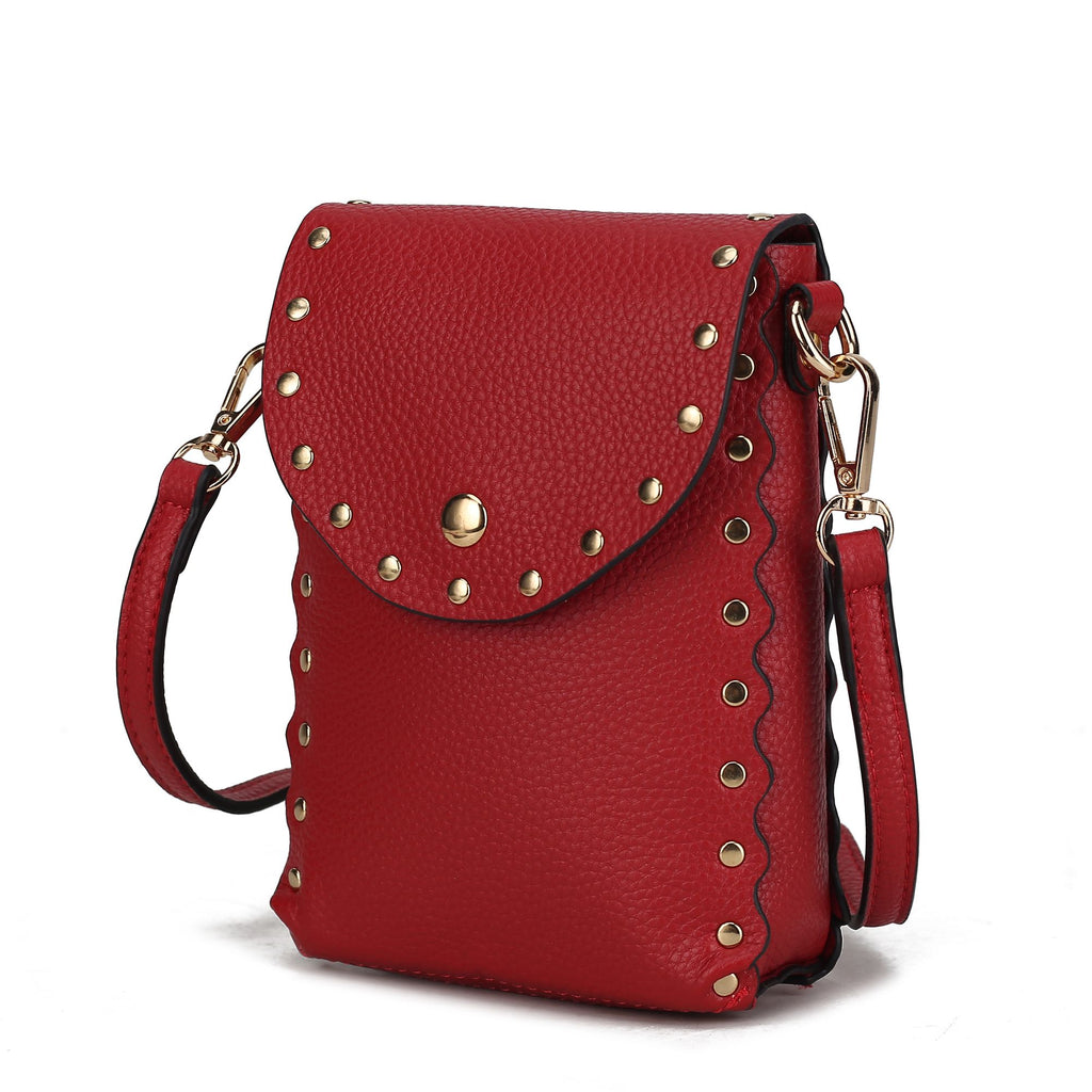 MKF Collection Filomena Vegan Leather Women Crossbody Bag by Mia K