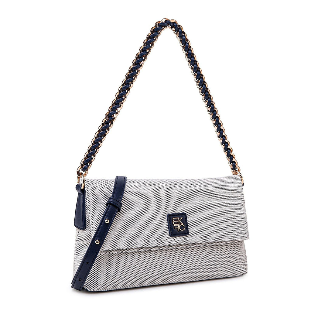 MKF Collection Fiora Faux Leather Shoulder Crossbody Bag by Mia K
