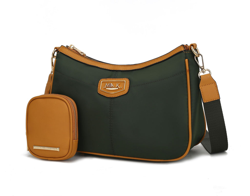 MKF Collection Freya Women Crossbody Bag and Pouch by Mia K
