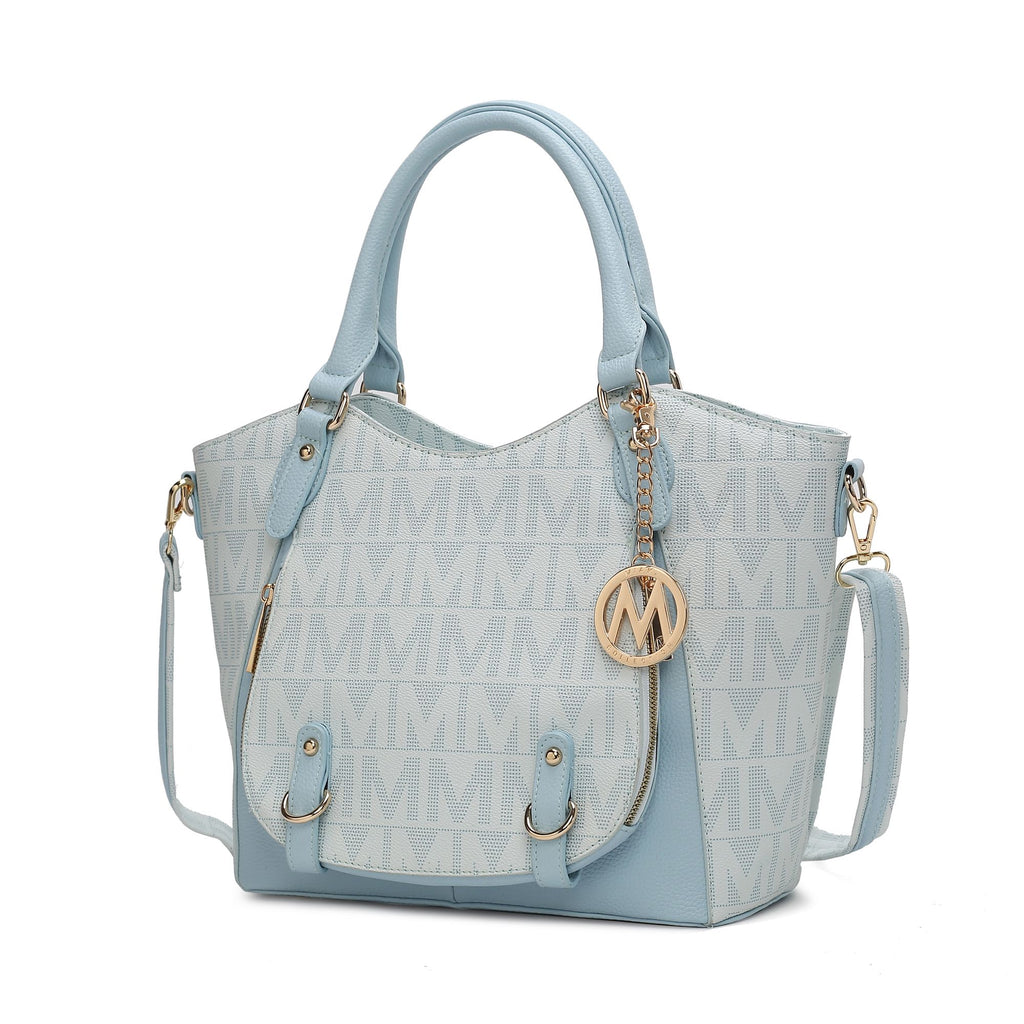 MKF Collection Fula Signature Satchel Bag by Mia k