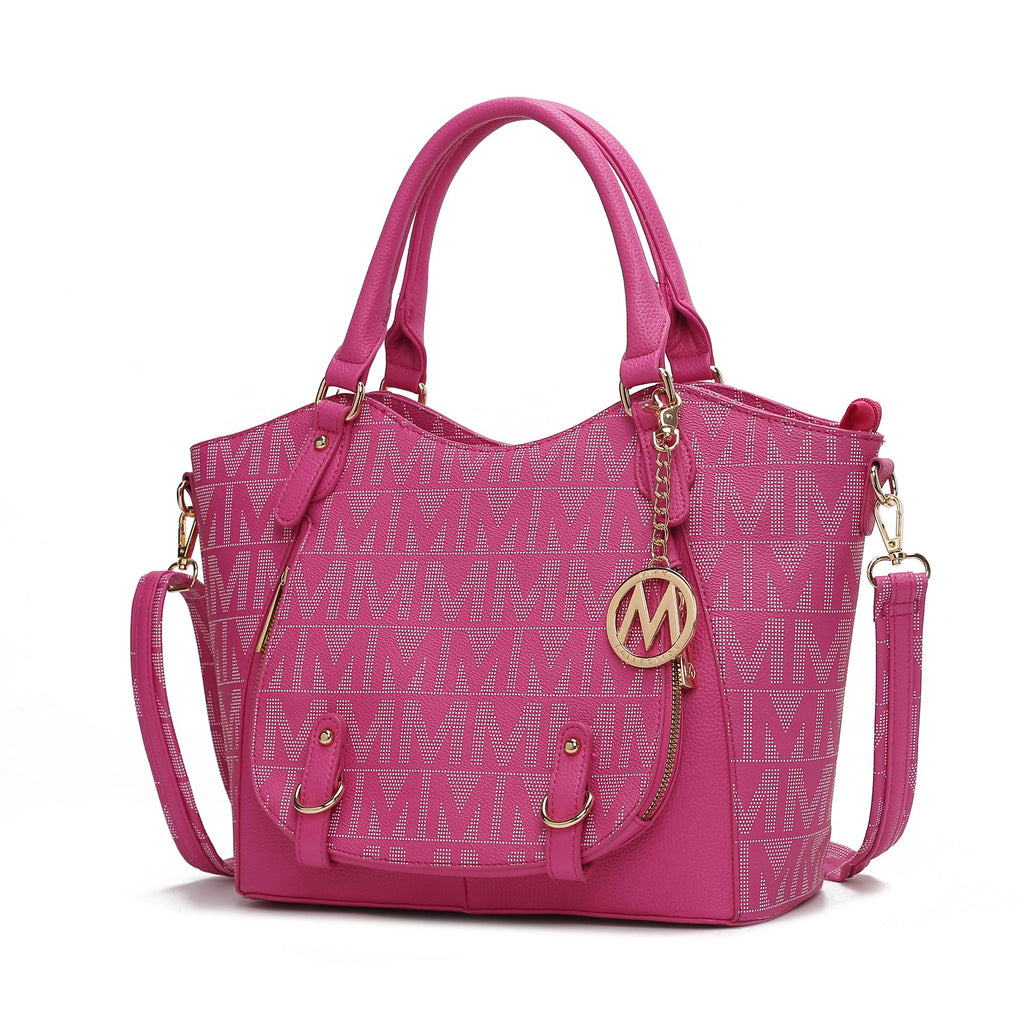 MKF Collection Fula Signature Satchel Bag by Mia k