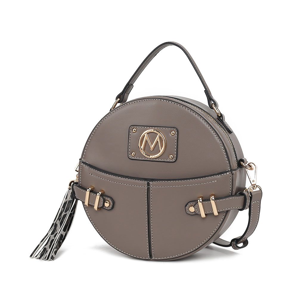 MKF Collection Gayle Crossbody Round Handbag Purse by Mia k.