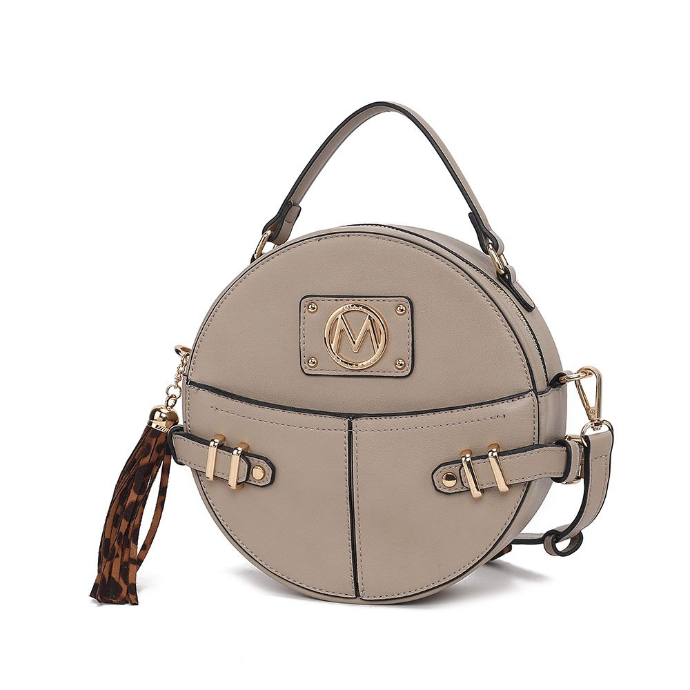 MKF Collection Gayle Crossbody Round Handbag Purse by Mia k.
