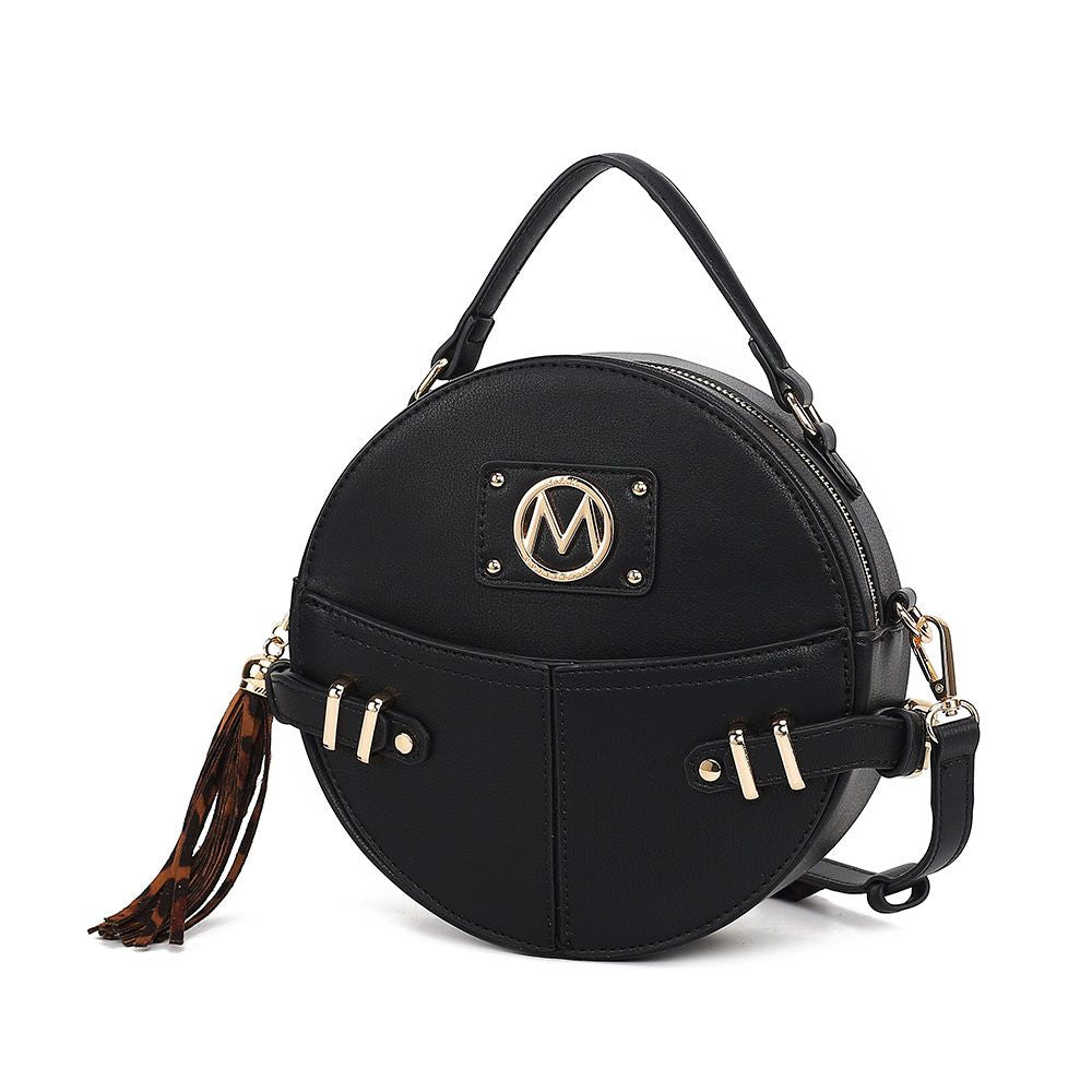 MKF Collection Gayle Crossbody Round Handbag Purse by Mia k.