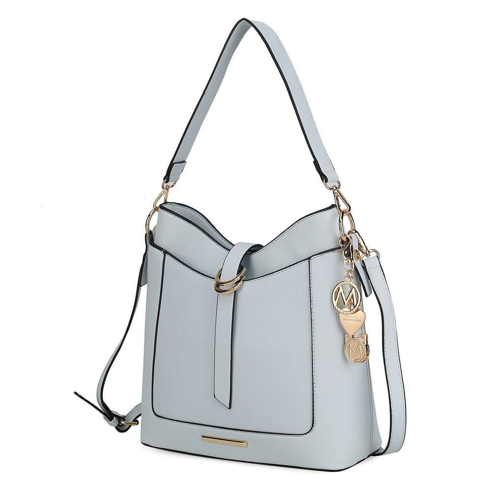 MKF Collection Geneva Vegan Leather Women Shoulder Bag by Mia K