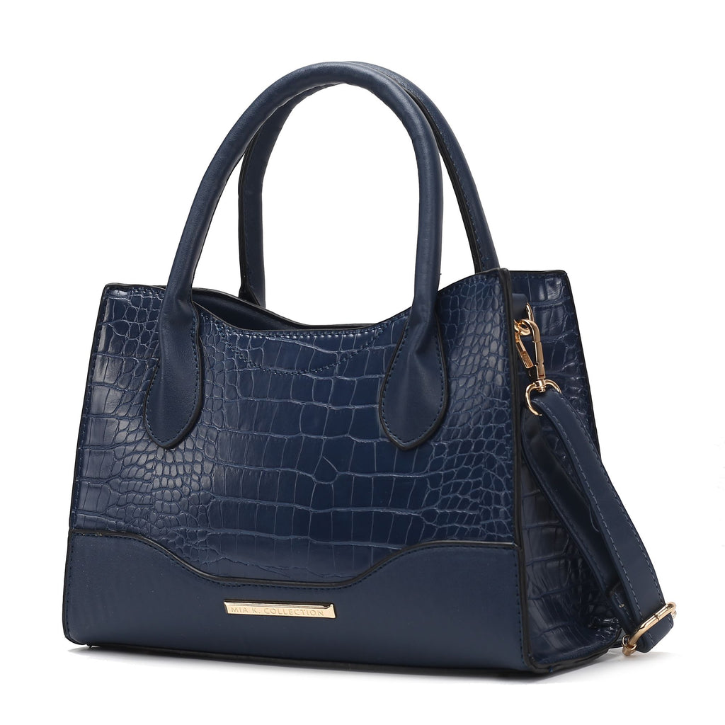 MKF Collection Gili Crocodile Embossed Vegan Leather Women Tote Bag by Mia K