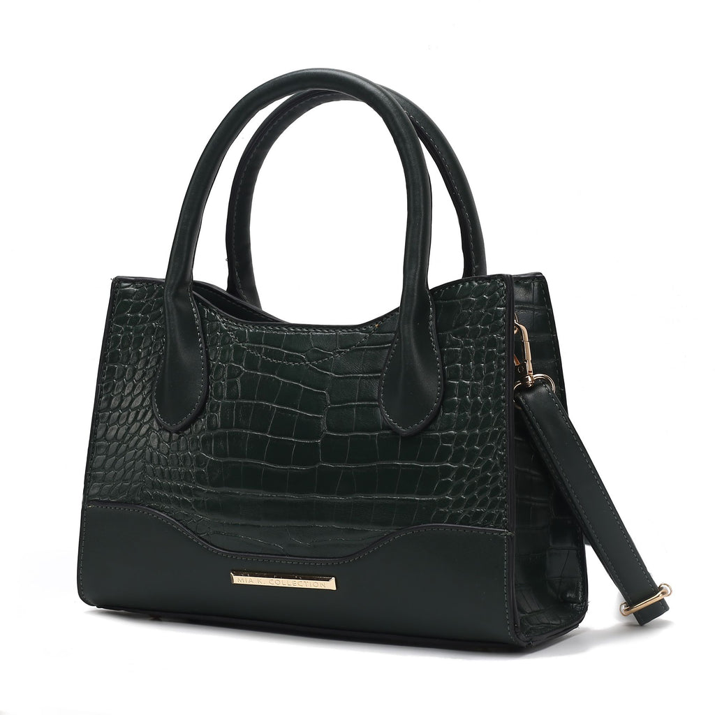 MKF Collection Gili Crocodile Embossed Vegan Leather Women Tote Bag by Mia K