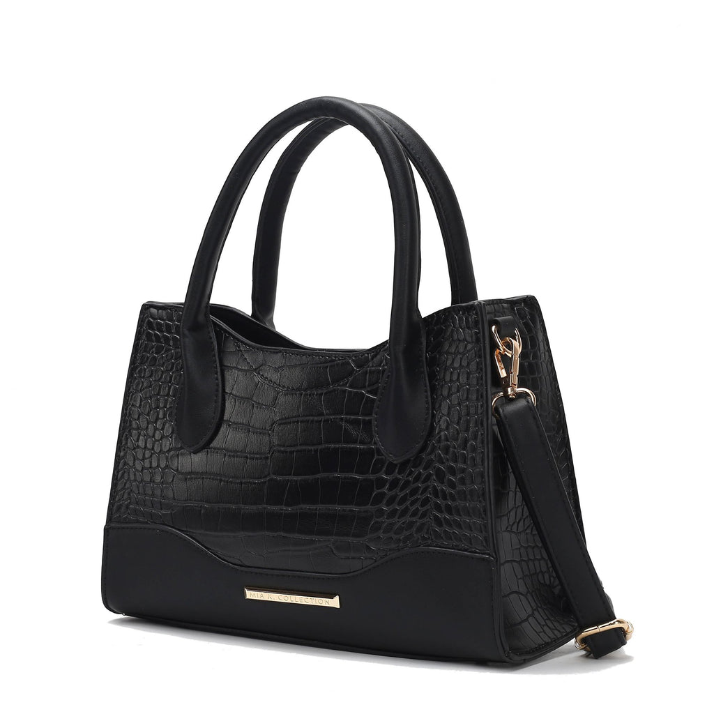 MKF Collection Gili Crocodile Embossed Vegan Leather Women Tote Bag by Mia K