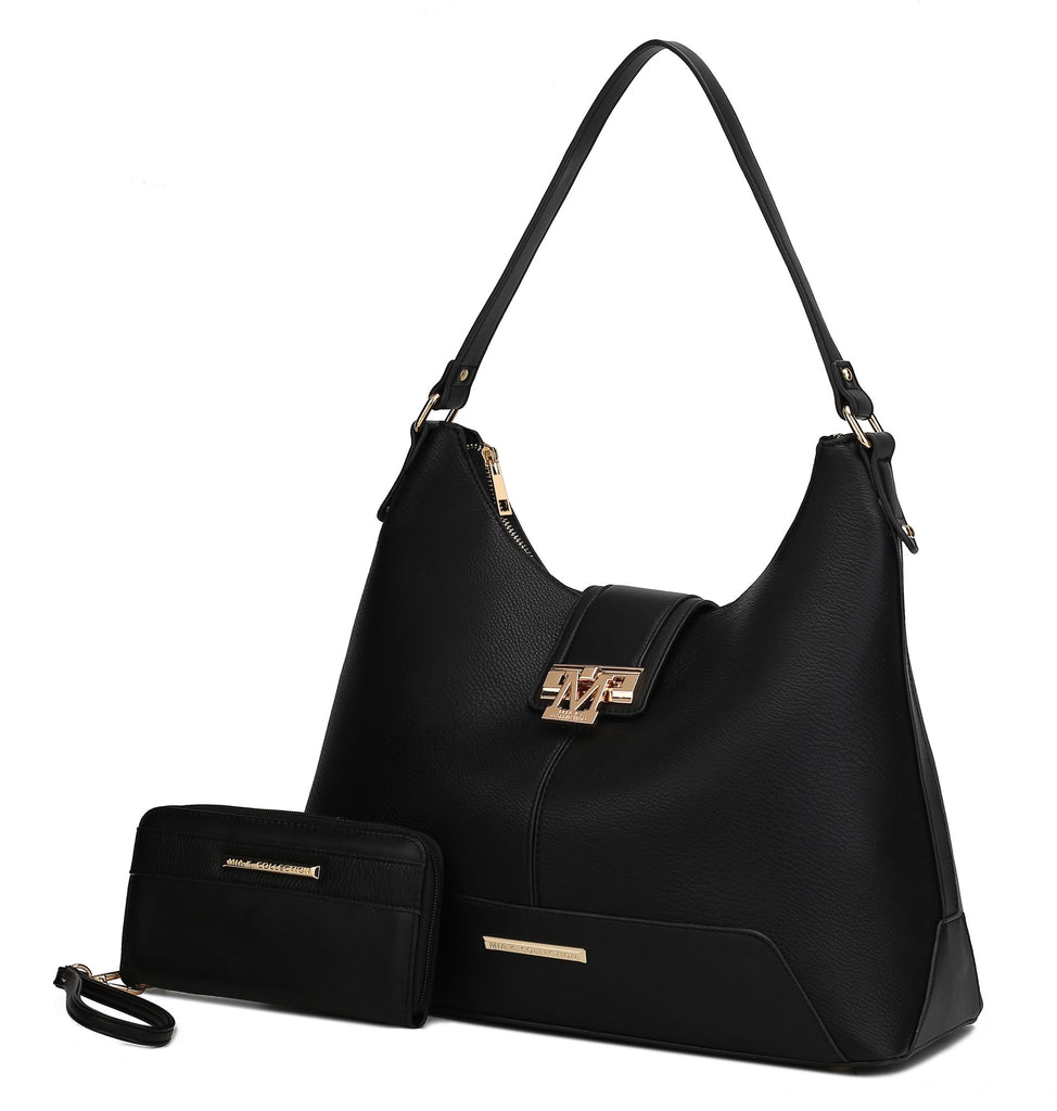 MKF Collection Graciela Hobo Handbag Vegan Leather Women by Mia k