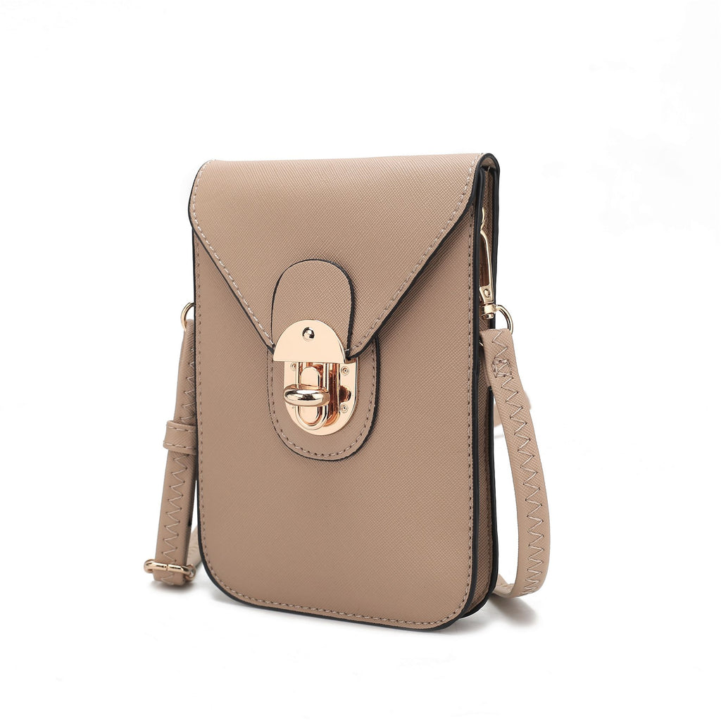 MKF Collection Havana Smartphone Crossbody Handbag Women by Mia K