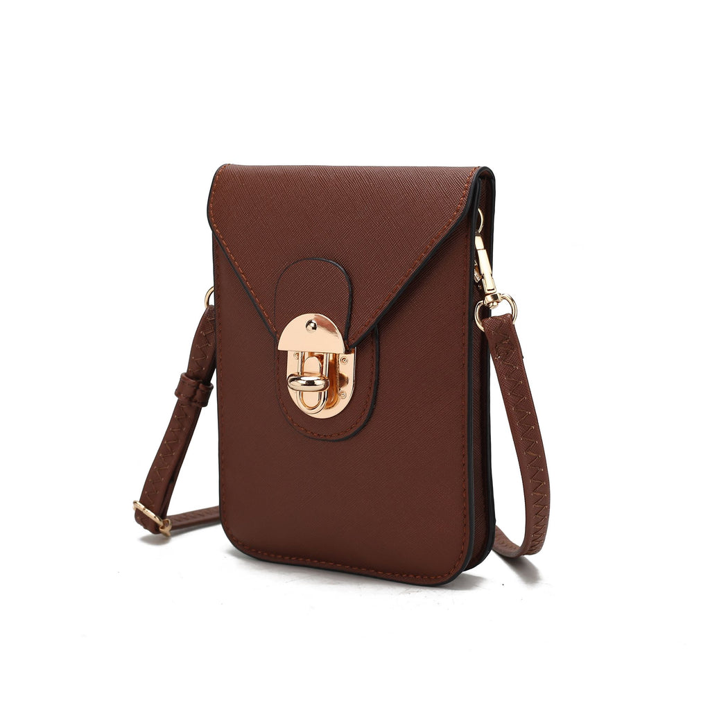 MKF Collection Havana Smartphone Crossbody Handbag Women by Mia K