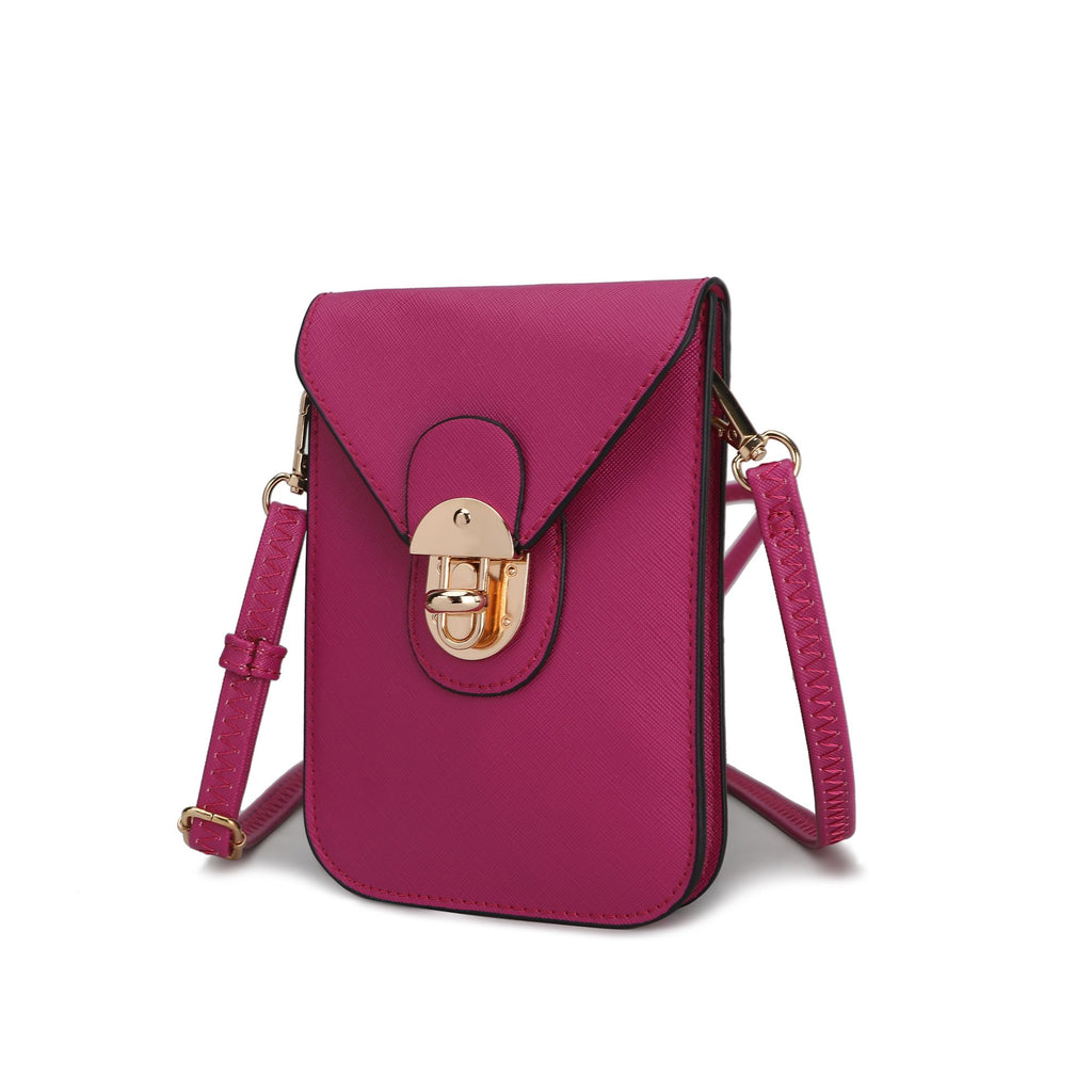 MKF Collection Havana Smartphone Crossbody Handbag Women by Mia K