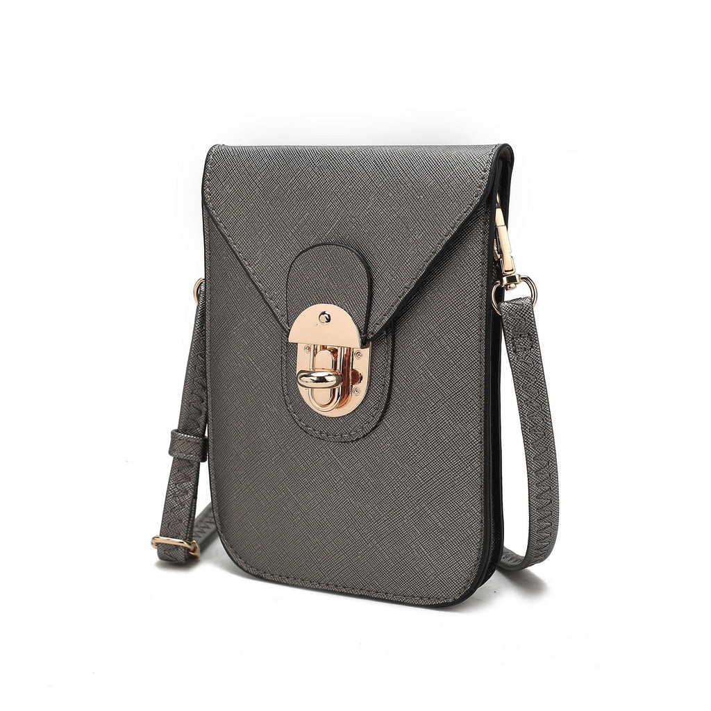 MKF Collection Havana Smartphone Crossbody Handbag Women by Mia K