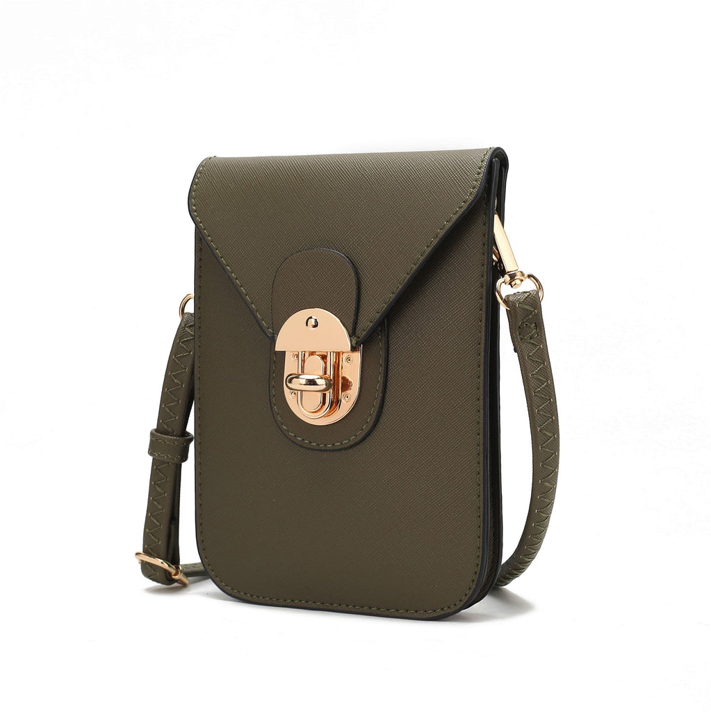 MKF Collection Havana Smartphone Crossbody Handbag Women by Mia K