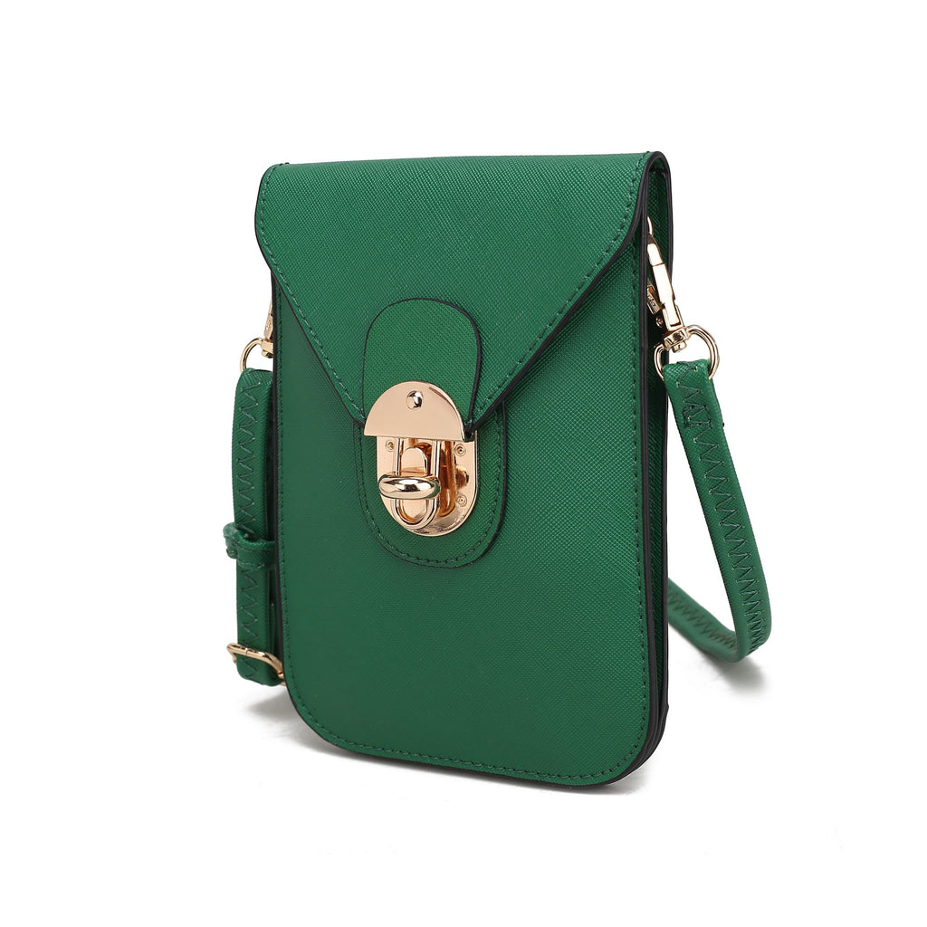 MKF Collection Havana Smartphone Crossbody Handbag Women by Mia K