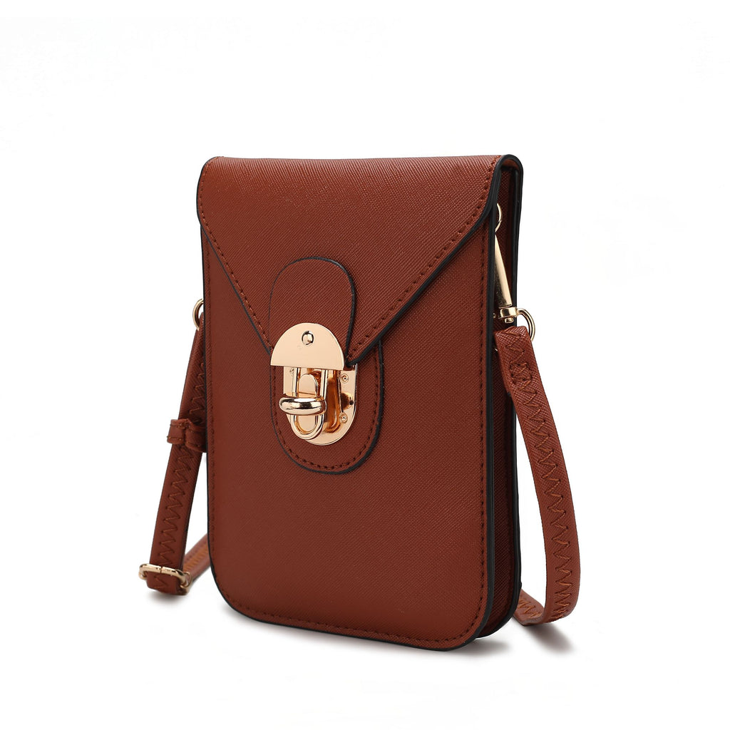 MKF Collection Havana Smartphone Crossbody Handbag Women by Mia K