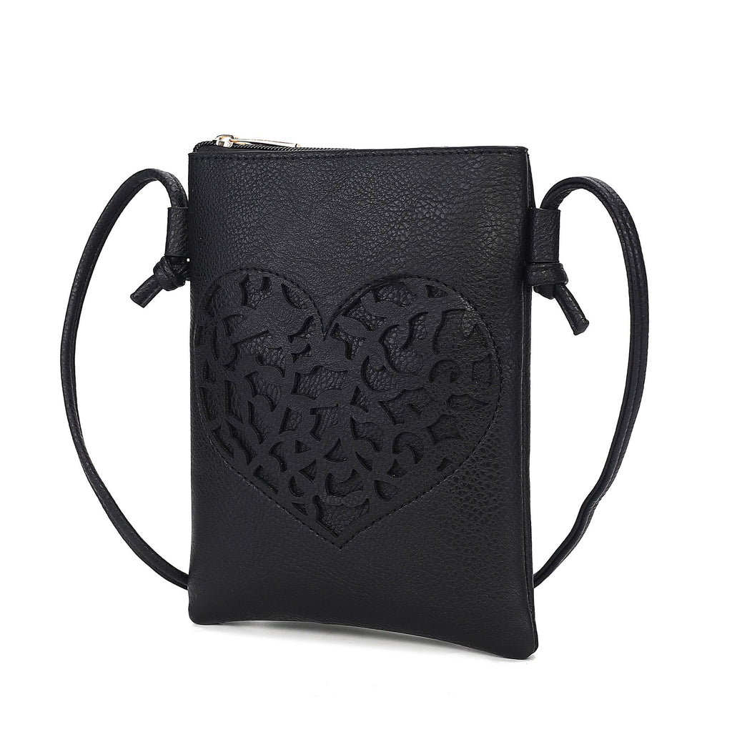 MKF Collection Heartly Crossbody Handbag Women by Mia K