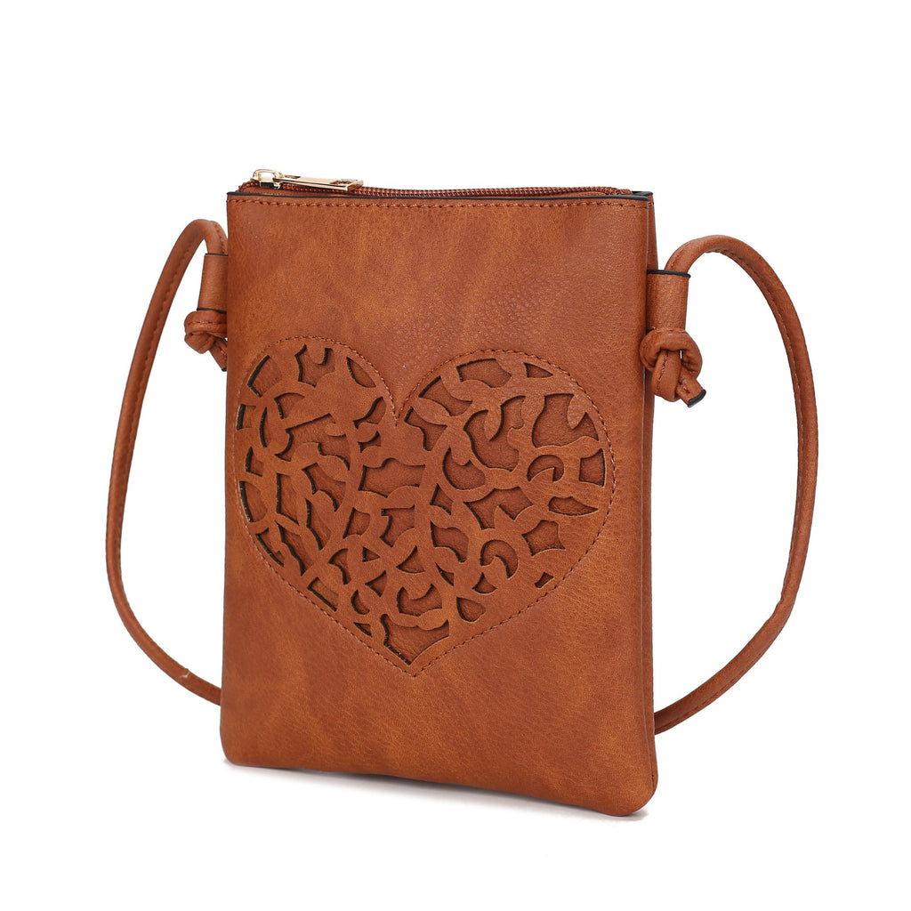 MKF Collection Heartly Crossbody Handbag Women by Mia K