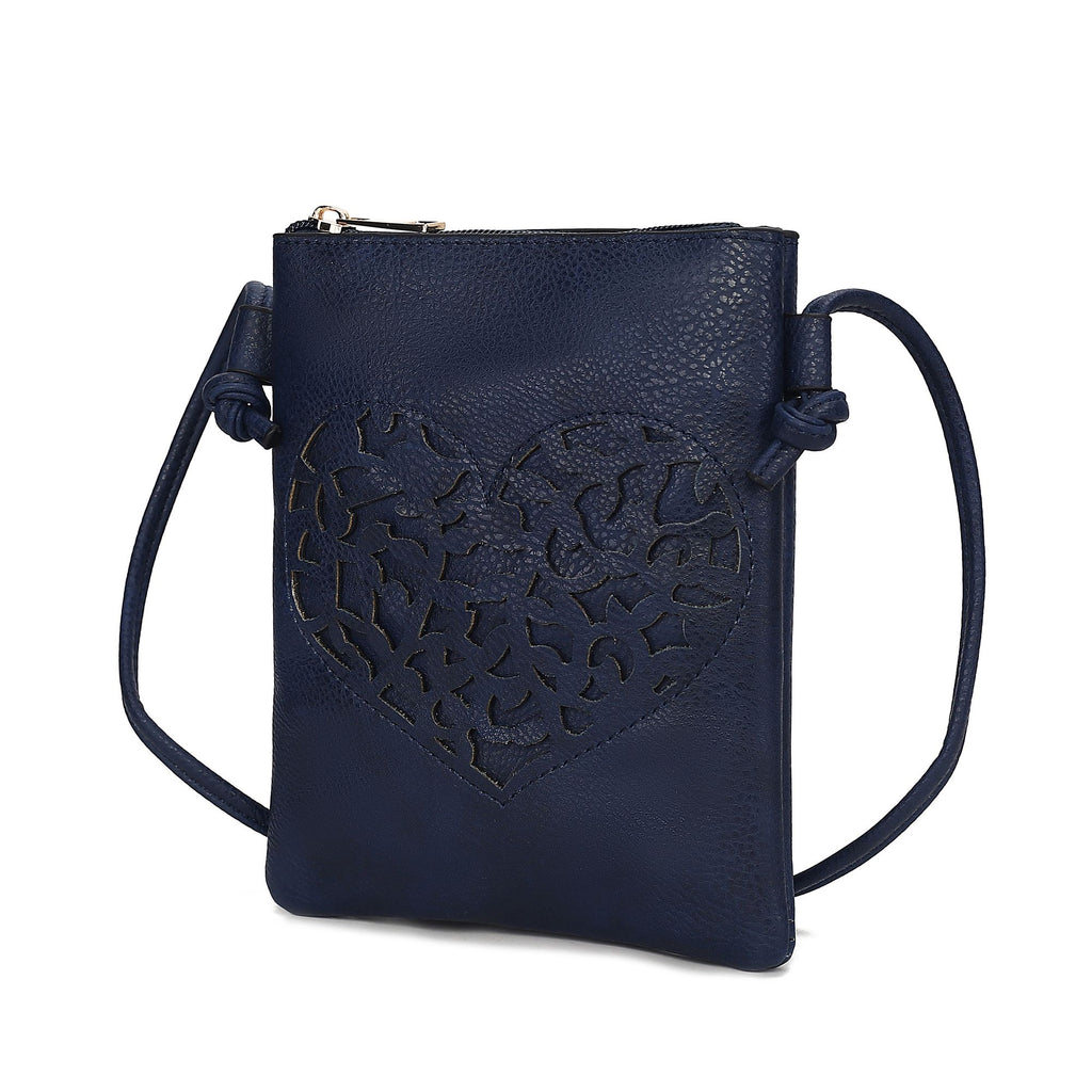 MKF Collection Heartly Crossbody Handbag Women by Mia K