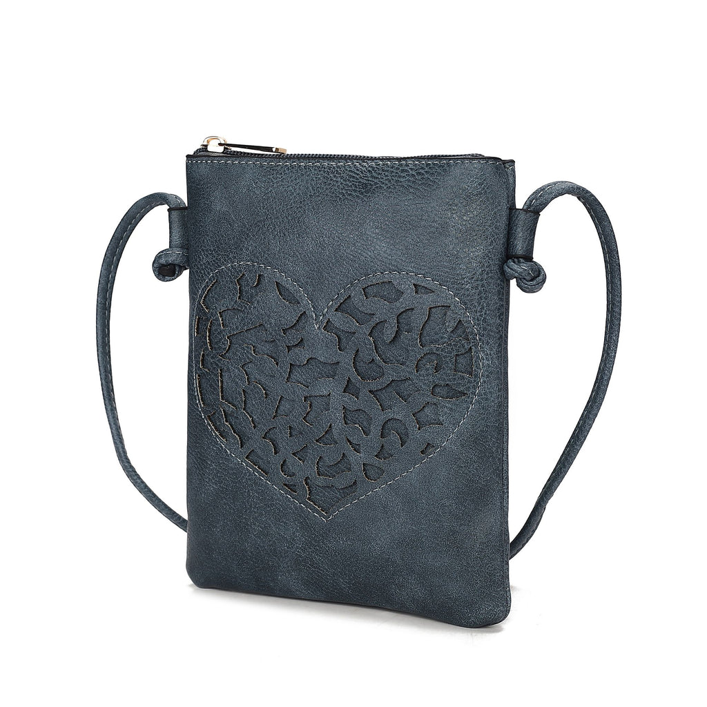 MKF Collection Heartly Crossbody Handbag Women by Mia K