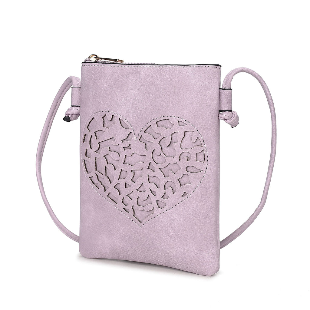 MKF Collection Heartly Crossbody Handbag Women by Mia K
