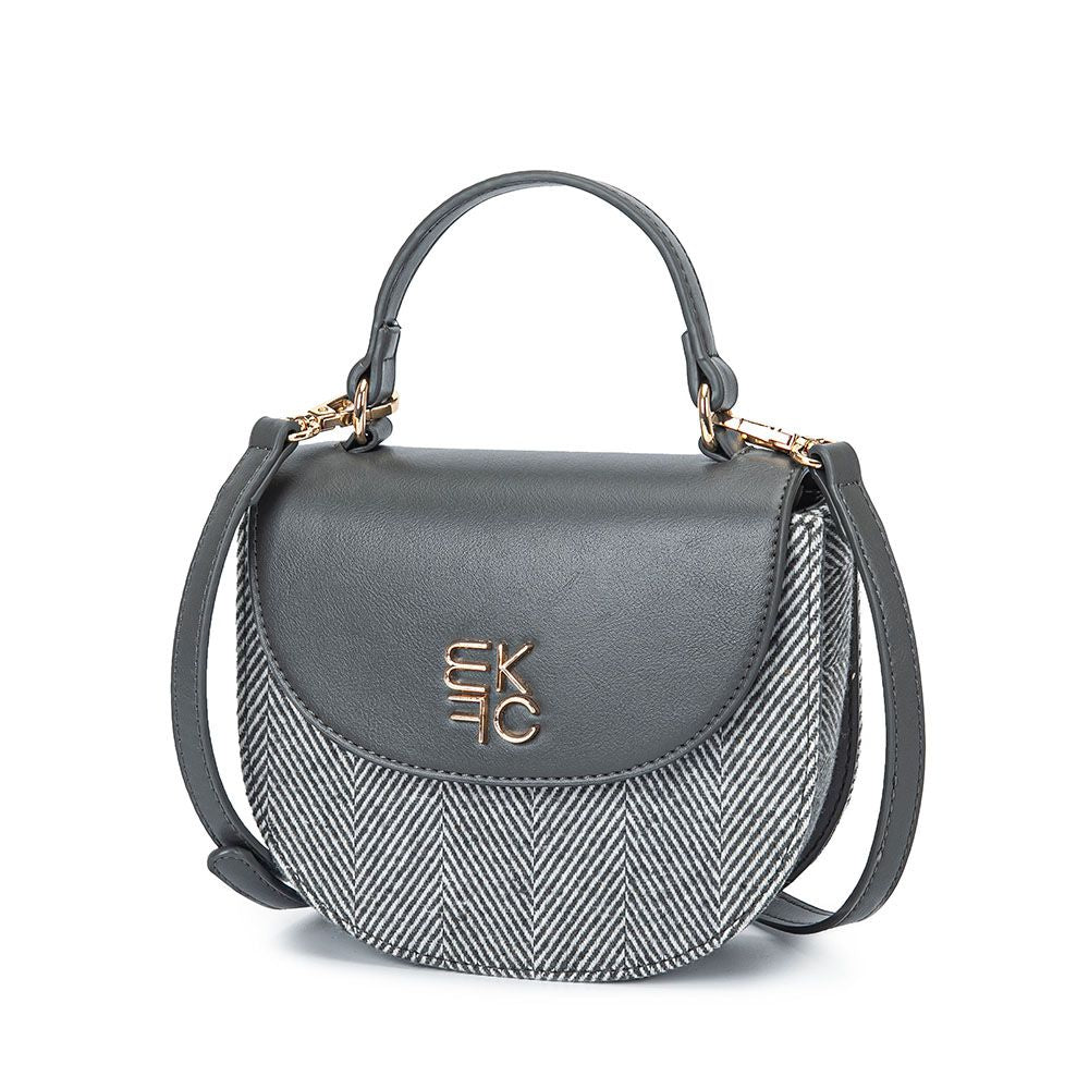 MKF Collection Heloise Crossbody Women's Handbag Herringbone Purse by Mia K