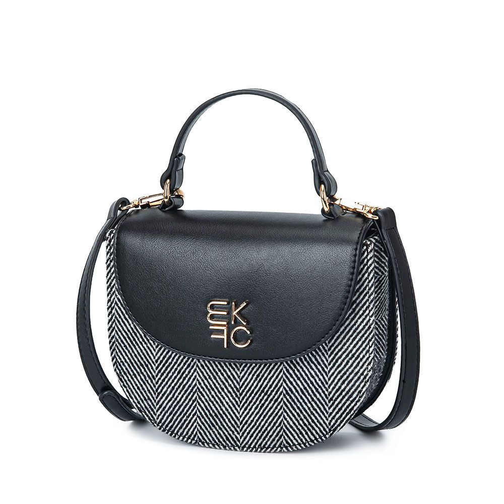 MKF Collection Heloise Crossbody Women's Handbag Herringbone Purse by Mia K
