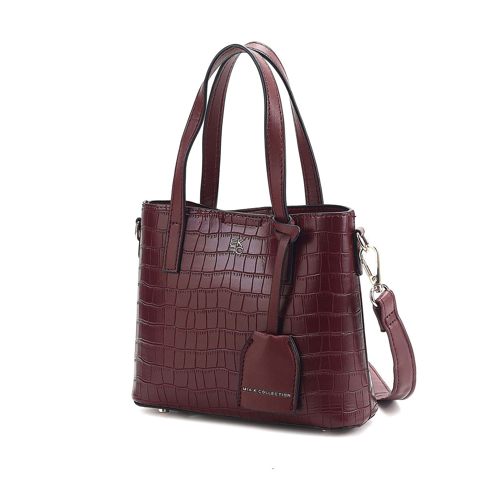 MKF Collection Isolde crocodile embossed Tote Bag by Mia K