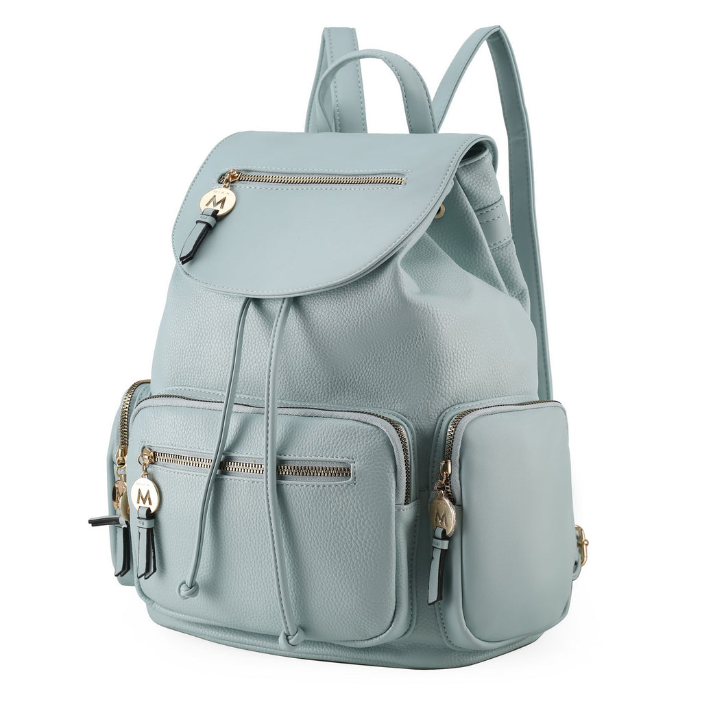 MKF Collection Ivanna Oversize Backpack Purse Vegan Leather Womens by Mia k