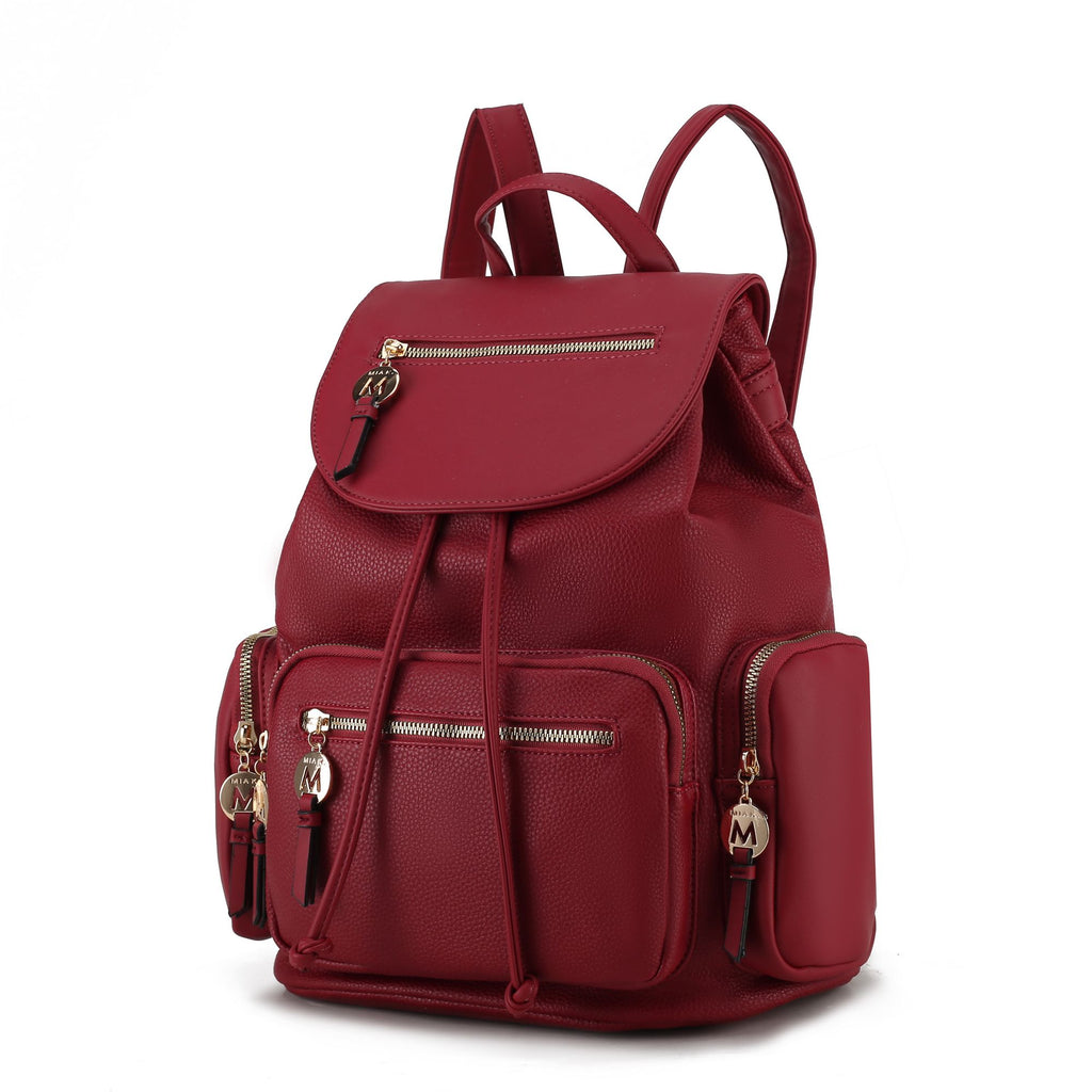 MKF Collection Ivanna Oversize Backpack Purse Vegan Leather Womens by Mia k